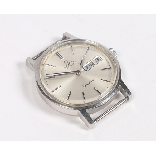 110 - AN OMEGA GENTLEMAN'S STAINLESS STEEL WRISTWATCH. movement no. 38592xxx, circa 1974, the signed silve... 