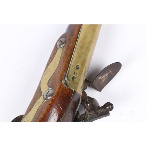 173 - A FINE EARLY 19TH CENTURY FLINTLOCK BLUNDERBUSS, SIGNED BUCKMASTER, ENGLISH. Lock signed 'BUCKMASTER... 