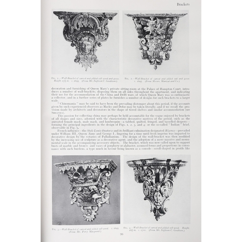 431 - MACQUIOD (PERCEY) & EDWARDS (RALPH), DICTIONARY OF ENGLISH FURNITURE, VOLS, I-III. First Edition, Co... 