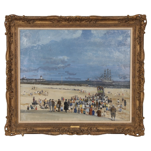 103 - CAMPBELL ARCHIBALD MELLON R.O.I, R.B.A (BRITISH, 1878-1955). (d) Gorleston- Punch and Judy'
 signed ... 