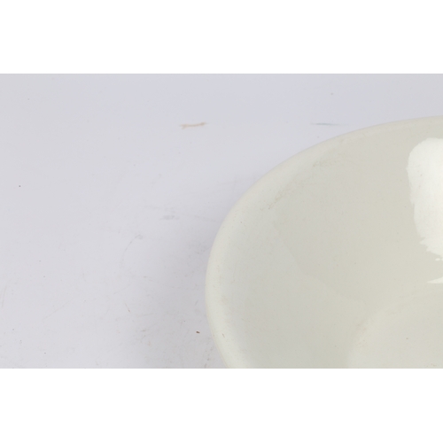 283 - A LARGE EARLY 20TH CENTURY DAIRY CREAM PAN. The large ironstone cream pan with pouring lip, marked t... 