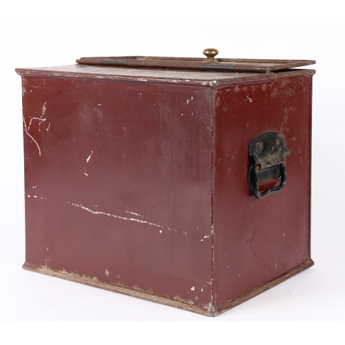 291 - A LARGE 19TH CENTURY TOLEWARE SHOP ADVERTISING GOLDEN SYRUP DISPENSER. Complete with original dispen... 