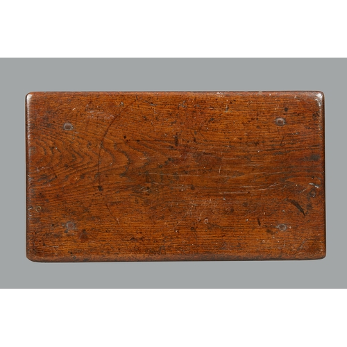 14 - A FINE ELIZABETHAN OAK NULLED FRIEZE JOINED STOOL, CIRCA 1590-1600. The sophisticated Elizabethan St... 