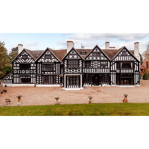 23 - A FINE AND PROVENANCED JAMES / CHARLES I SIX LEG OAK REFECTORY TABLE, HASELOUR HALL, STAFFORDSHIRE, ... 