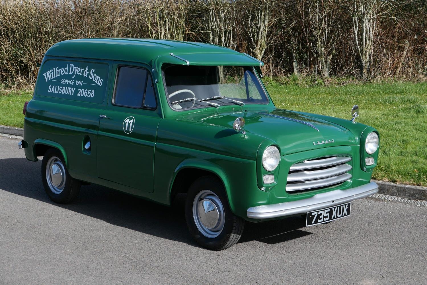 1956 Ford 300E 5cwt Van // Registration Number: 735 XUX Chassis
