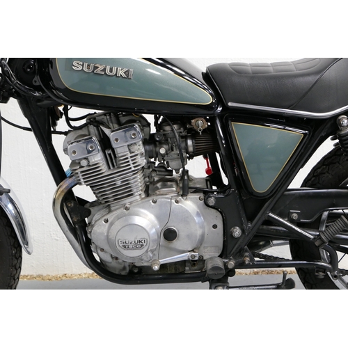 205 - 1980 Suzuki GS250  //  Registration Number: MLJ 725W / Frame Number: 710071 / Engine Number: 136809 ... 