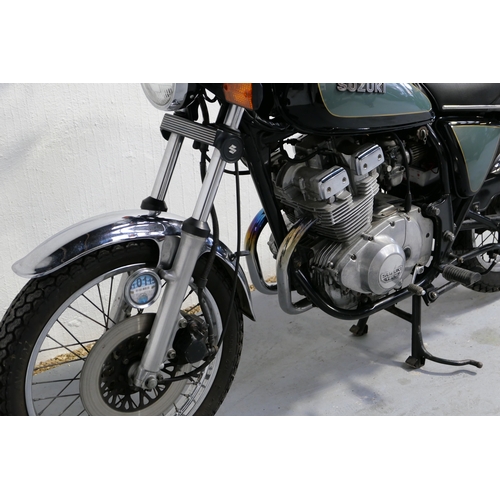 205 - 1980 Suzuki GS250  //  Registration Number: MLJ 725W / Frame Number: 710071 / Engine Number: 136809 ... 