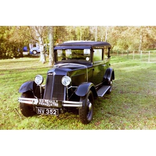 223 - 1931 Renault Primaquatre

Registration Number: NV 352
Chassis Number: 217978
Transmission: Manual
St... 