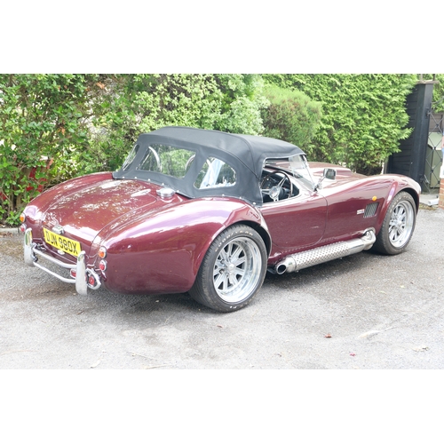 222 - 2007 Dax Tojeiro Cobra 427 5.7 V8

Registration Number: DJN 980X
Chassis Number: SA9DAXM4R3AO38366
E... 