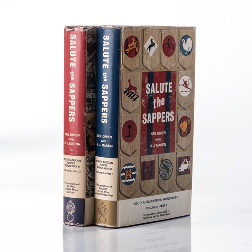 66 - SALUTE THE SAPPERS PART 1 AND 2 Operations of the SAEC in East Africa, Middle East and Italy by Neil... 