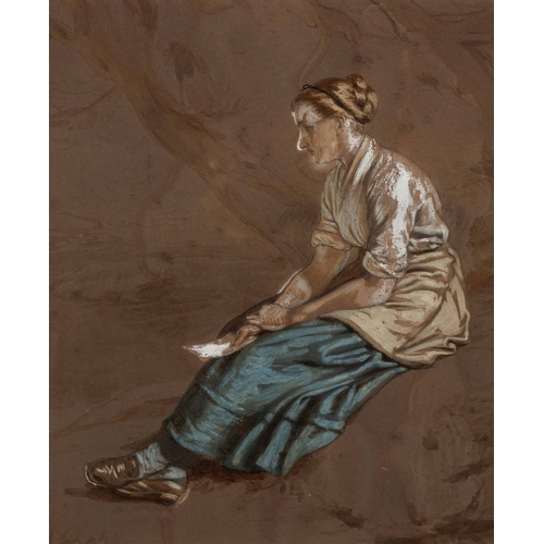 174 - WOMAN WITH A LETTER