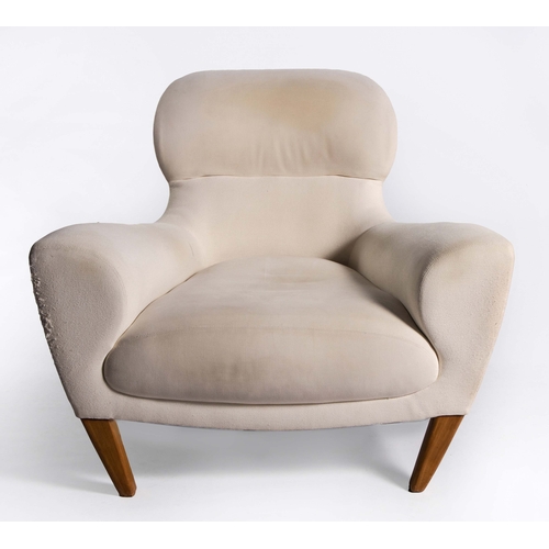 339 - AN ASTON CHAIR, DESIGNED AND MANUFACTURED BY LINLEY