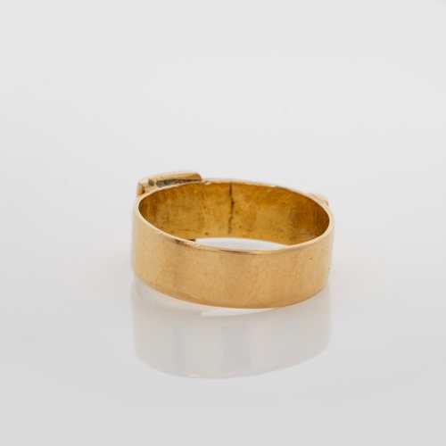 513 - AN 18CT GOLD RING