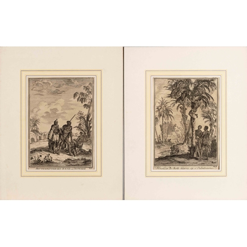 92 - SIX PRINTS OF VILLAGE LIFE IN SOUTHERN AFRICA, 18TH CENTURY