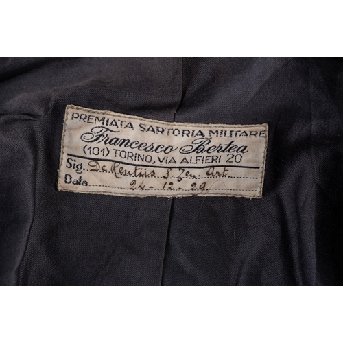 367 - A WWII ITALIAN ARTILLERY OFFICERS UNIFORM