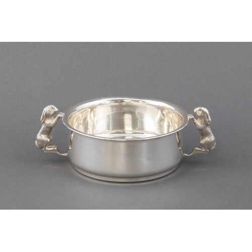 1078 - A GEORGE V SILVER BOWL, SANDERS AND MACKENZIE, BIRMINGHAM, 1926