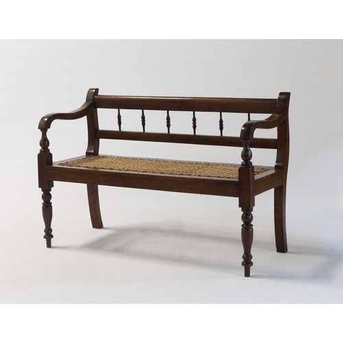 150 - A CAPE STINKWOOD BENCH, 19TH CENTURY