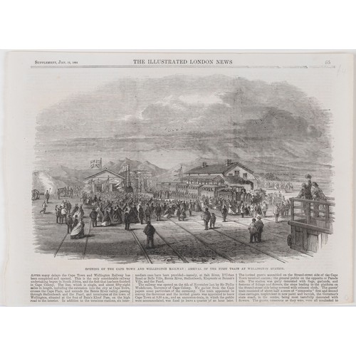 93 - After Thomas Bowler - FOUR ENGRAVINGS OF THE CAPE FROM THE ILLUSTRATED LONDON NEWS