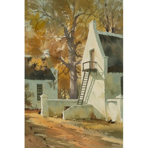 331 - Douglas Treasure (South African 1917 - 1995) FARM OUTBUILDING, STELLENBOSCH