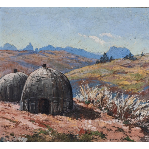 466 - Otto Klar (South Africa 1908 - 1994): RONDAWELS AND DISTANT HILLS