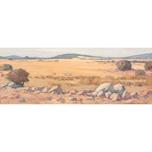 468 - Piet van Heerden (South Africa 1917  1991):A HIGHVELD LANDSCAPE