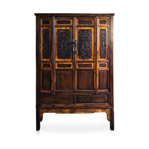 92 - A SOUTHERN CHINESE KITCHEN CUPBOARD, QING DYNASTY, 19TH CENTURY