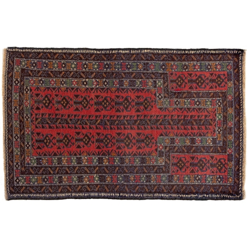 2 - HAND KNOTTED BALOUCH TRIBAL, IRAN