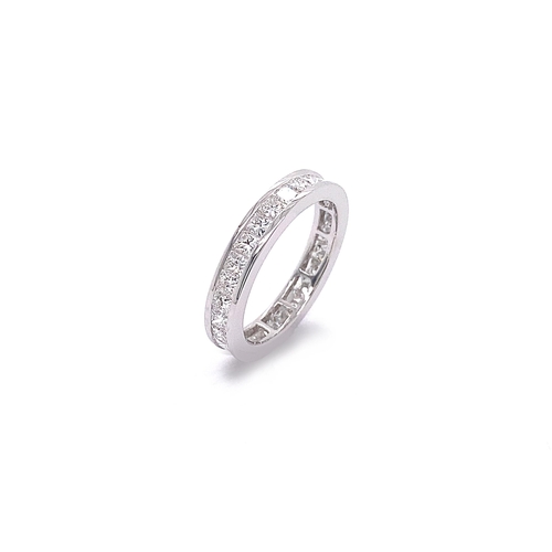 206 - FULL ETERNITY DIAMOND RING