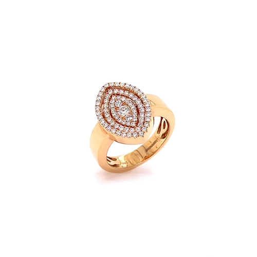 231 - MARQUISE DESIGN STARLIGHT DIAMOND RING