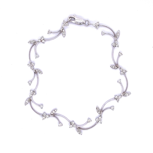 71 - FANCY DIAMOND BRACELET