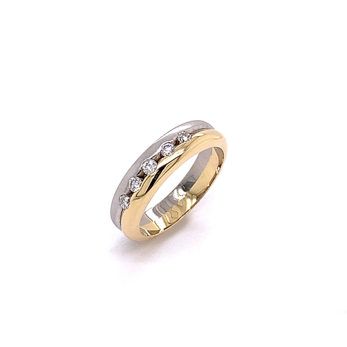 86 - 5 STONE DRESS RING