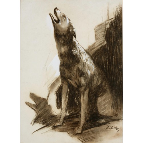 158 - Dorothy Kay (South African 1886 - 1964) HOWLING WOLF