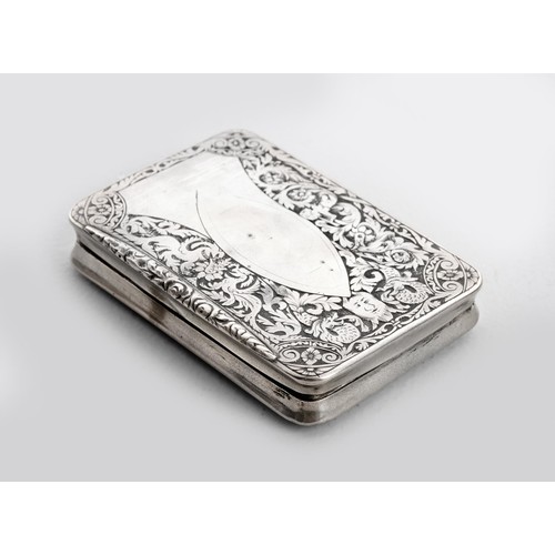 1129 - A GEORGE V SILVER CIGARETTE CASE, JOSEPH GLOSTER LTD, BIRMINGHAM, 1916