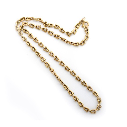 614 - A 9CT GOLD NECKLACE