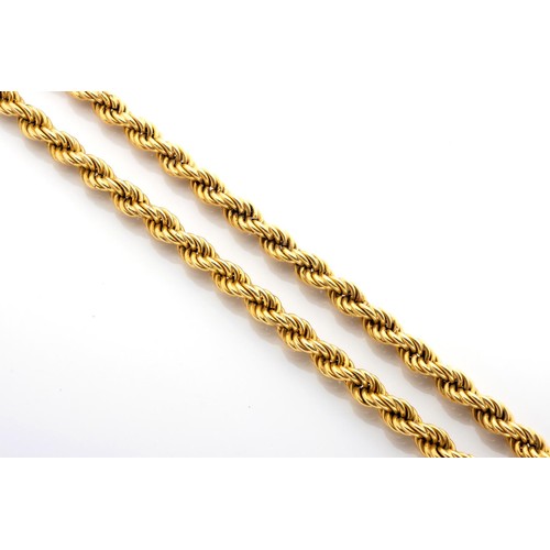 625 - AN 18CT GOLD NECKLACE