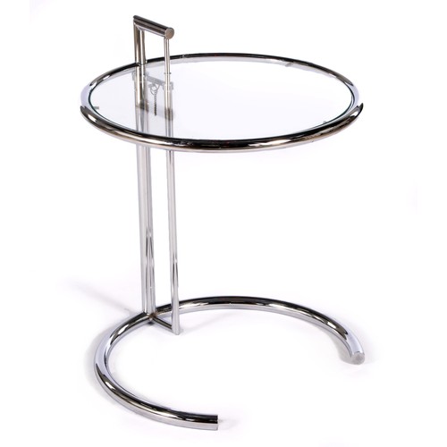 118 - A REPRODUCTION E1027 TABLE, DESIGNED IN 1927 BY EILEEN GRAY