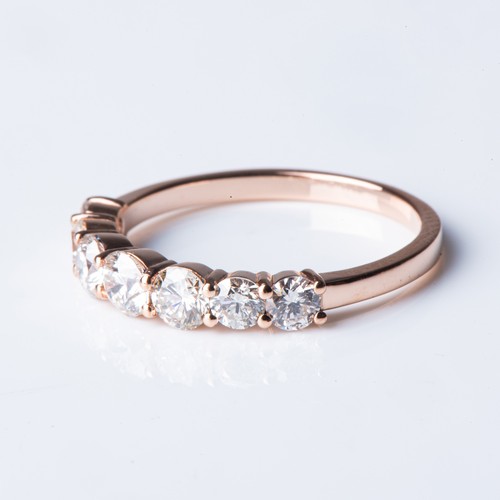 680 - A DIAMOND ETERNITY RING