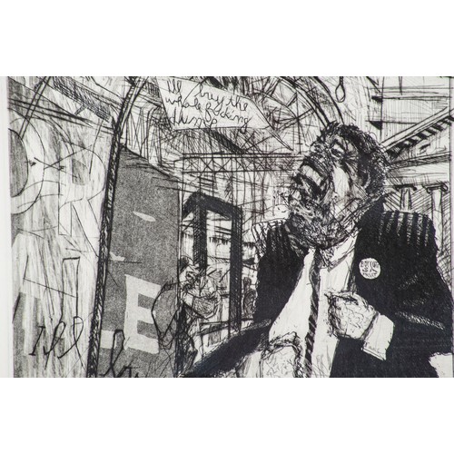 357 - William Kentridge (South African 1955 - ) CODA, WAITING OUT THE RECESSION, LORD MAYOR OF DERBY ROAD ... 