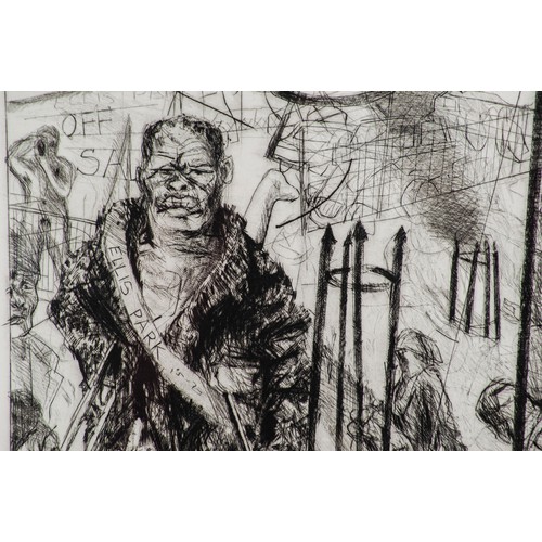 357 - William Kentridge (South African 1955 - ) CODA, WAITING OUT THE RECESSION, LORD MAYOR OF DERBY ROAD ... 