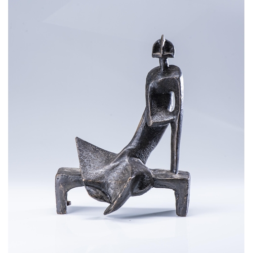 258 - Speelman Mahlangu (South African 1958-2004): SEATED FIGURE