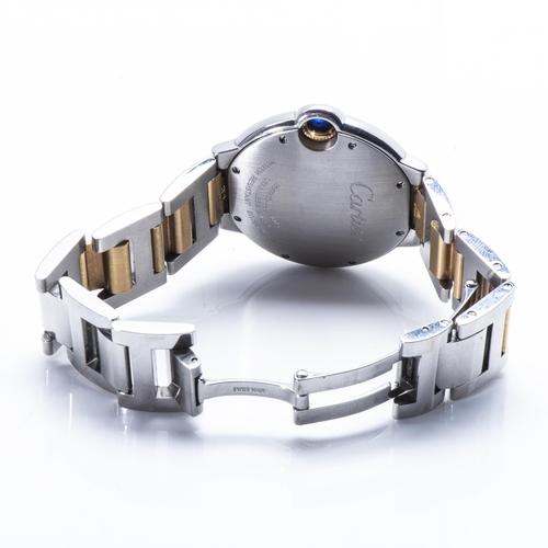 1006 - A UNISEX CARTIER BALLON BLEU WRISTWATCH