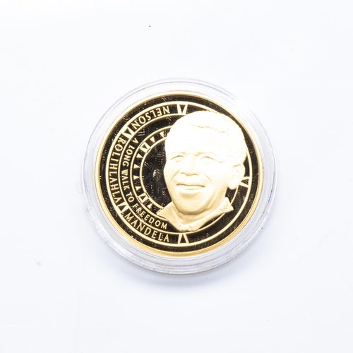 1034 - A NELSON MANDELA HALF OUNCE COIN