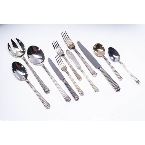 684 - CHRISTOFLE ELECTRO-PLATE FLATWARE FOR EIGHT