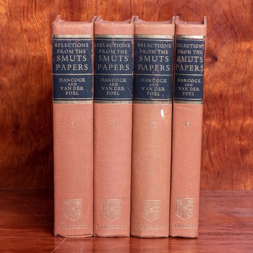 7 - Various AuthorsLot of 4 Titles on Jan Smuts1. General Smuts, by Sarah Gertrude Millin, Faber & F... 