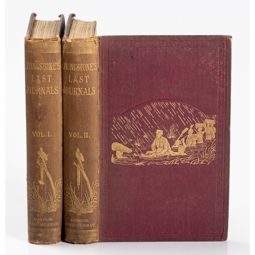 124 - Waller - THE LAST JOURNALS OF DAVID LIVINGSTONE, 2 VOLS