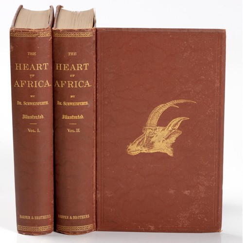 107 - Schweinfurth - THE HEART OF AFRICA, 2 VOLS