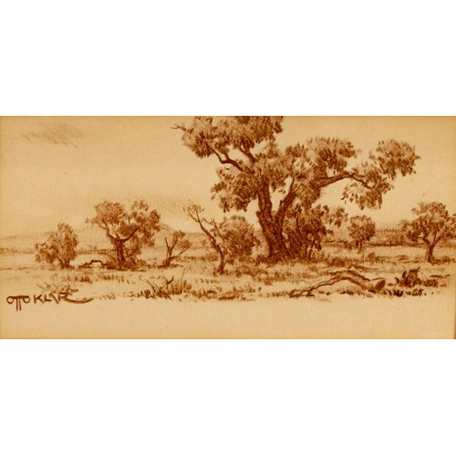 192 - Otto Klar (South African 1908 - 1994) BUSHVELD and BUSHVELD WITH TREES