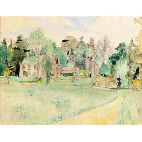 270 - Maud Frances Eyston Sumner (South African 1902 - 1985) HOUSE AMONG TREES