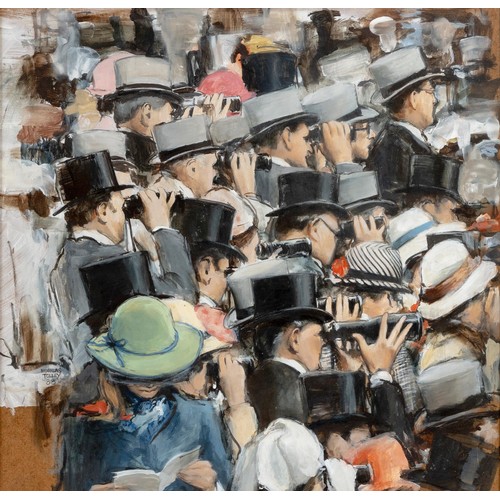 215 - Nicholas Tolley (British 1950 - 2006) ASCOT HATS