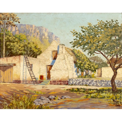 275 - Conrad Nagel Doman Theys (South African 1940 - ) CAPE FARMHOUSE